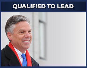 Jon Huntsman's record